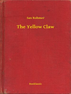 cover image of The Yellow Claw